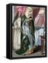 Saint Margaret of Scotland (1045-1093). known as Margaret of Wessex and Queen Margaret of Scotland.-Tomás Capuz Alonso-Framed Stretched Canvas