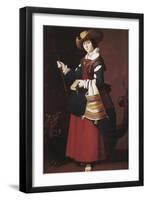 Saint Margaret-Francisco de Zurbarán-Framed Art Print