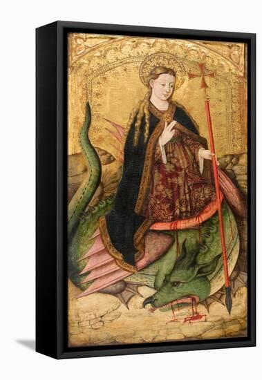 Saint Margaret-Juan Rexach-Framed Stretched Canvas
