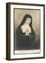 Saint Marguerite-Marie Alacocque French Nun and Visionary-null-Framed Premium Giclee Print