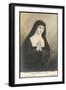 Saint Marguerite-Marie Alacocque French Nun and Visionary-null-Framed Premium Giclee Print