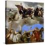 Saint Mark Rewarding the Theological Virtues-Paolo Veronese-Stretched Canvas