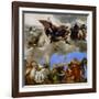 Saint Mark Rewarding the Theological Virtues-Paolo Veronese-Framed Giclee Print