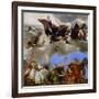 Saint Mark Rewarding the Theological Virtues-Paolo Veronese-Framed Giclee Print