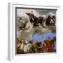 Saint Mark Rewarding the Theological Virtues-Paolo Veronese-Framed Giclee Print