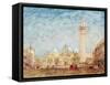 Saint Mark's Square in Venice-Felix Ziem-Framed Stretched Canvas