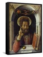 Saint Mark the Evangelist-Andrea Mantegna-Framed Stretched Canvas