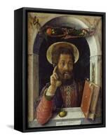 Saint Mark the Evangelist-Andrea Mantegna-Framed Stretched Canvas