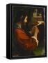 Saint Mark-Guercino (Giovanni Francesco Barbieri)-Framed Stretched Canvas