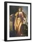 Saint Martha and the Tamed Dragon-null-Framed Giclee Print