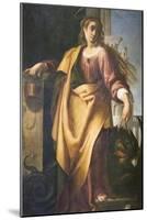 Saint Martha and the Tamed Dragon-null-Mounted Giclee Print