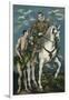 Saint Martin and the Beggar, 1597-1600-El Greco-Framed Giclee Print