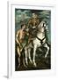 Saint Martin and the Beggar, 1600/14-El Greco-Framed Giclee Print