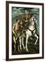 Saint Martin and the Beggar, 1600/14-El Greco-Framed Giclee Print