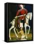 Saint Martin and the Beggar-Ulmer Meister-Framed Stretched Canvas