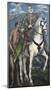 Saint Martin and the Begger, c.1597-99-El Greco-Mounted Giclee Print