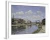 Saint-Martin Canal, c.1872-Alfred Sisley-Framed Giclee Print