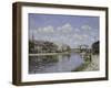 Saint-Martin Canal, c.1872-Alfred Sisley-Framed Giclee Print