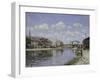 Saint-Martin Canal, c.1872-Alfred Sisley-Framed Giclee Print