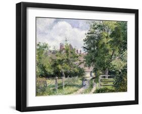 Saint-Martin, Near Gisors, 1885-Camille Pissarro-Framed Giclee Print