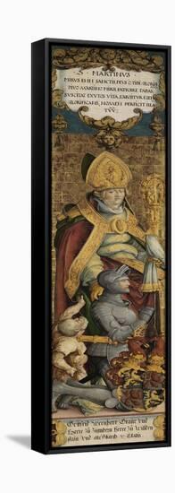 Saint Martin of Tours with Gottfried Werner Von Zimmern and a Beggar-null-Framed Stretched Canvas