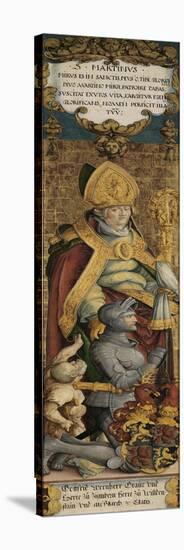 Saint Martin of Tours with Gottfried Werner Von Zimmern and a Beggar-null-Stretched Canvas