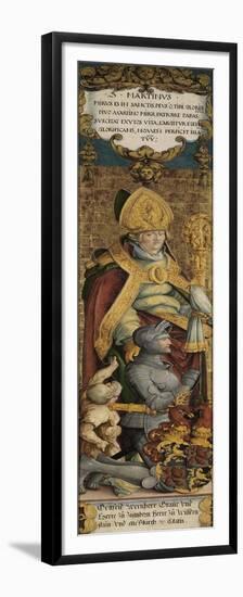 Saint Martin of Tours with Gottfried Werner Von Zimmern and a Beggar-null-Framed Premium Giclee Print