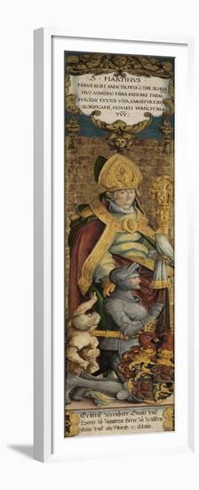 Saint Martin of Tours with Gottfried Werner Von Zimmern and a Beggar-null-Framed Premium Giclee Print