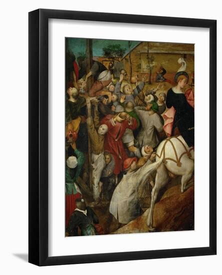 Saint Martin's Day, Fragment-Pieter Bruegel the Elder-Framed Giclee Print