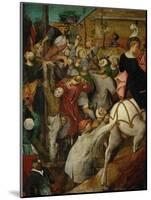 Saint Martin's Day, Fragment-Pieter Bruegel the Elder-Mounted Giclee Print