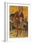 Saint Martin Sharing His Cloak, C. 1440-Blasco de Grañén-Framed Giclee Print