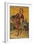 Saint Martin Sharing his Cloak-Blasco de Granen-Framed Giclee Print