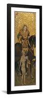 Saint Martin Sharing His Cloak-Jaume Ferrer-Framed Giclee Print