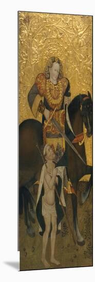 Saint Martin Sharing His Cloak-Jaume Ferrer-Mounted Giclee Print