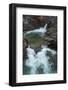 Saint Mary Falls, Glacier National Park.-Alan Majchrowicz-Framed Photographic Print