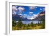 Saint Mary Lake and Wild Goose Island, Glacier National Park, Montana-Russ Bishop-Framed Photographic Print