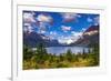 Saint Mary Lake and Wild Goose Island, Glacier National Park, Montana-Russ Bishop-Framed Photographic Print