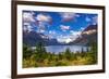 Saint Mary Lake and Wild Goose Island, Glacier National Park, Montana-Russ Bishop-Framed Photographic Print