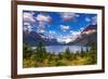 Saint Mary Lake and Wild Goose Island, Glacier National Park, Montana-Russ Bishop-Framed Photographic Print