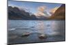 Saint Mary Lake at sunrise, Glacier National Park, Montana.-Alan Majchrowicz-Mounted Photographic Print