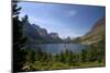 Saint Mary Lake in Glacier National Park, Montana, USA-David R. Frazier-Mounted Photographic Print