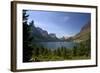 Saint Mary Lake in Glacier National Park, Montana, USA-David R. Frazier-Framed Photographic Print