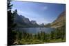 Saint Mary Lake in Glacier National Park, Montana, USA-David R. Frazier-Mounted Photographic Print