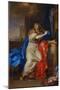 Saint Mary Magdalen Renounces All Pleasures of Life-Charles Le Brun-Mounted Giclee Print