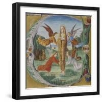 Saint Mary Magdalen Surrounded by Angels-Maestro del Salomone Wildenstein-Framed Giclee Print