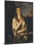 Saint Mary Magdalen-Titian (Tiziano Vecelli)-Mounted Art Print