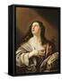 Saint Mary Magdalen-Guido Reni-Framed Stretched Canvas