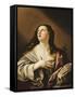 Saint Mary Magdalen-Guido Reni-Framed Stretched Canvas