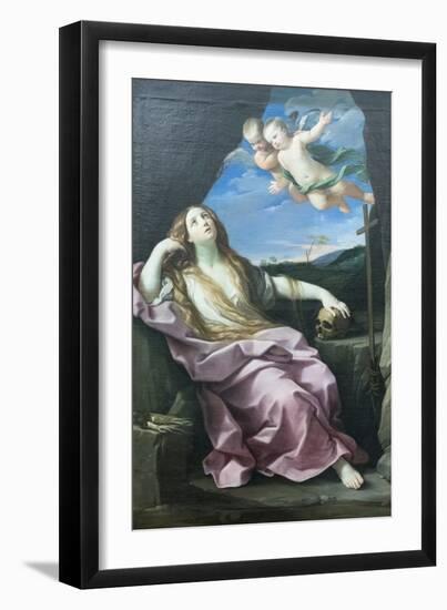 Saint Mary Magdalene Penitent, 17Th Century (Painting)-Guido Reni-Framed Giclee Print