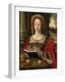 Saint Mary Magdalene Reading, at a Table with Fruit and a Golden Tazza-null-Framed Giclee Print